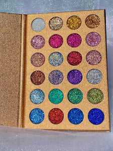 Techno Color Glitter Palette freeshipping - Loud and Vivid Beauty